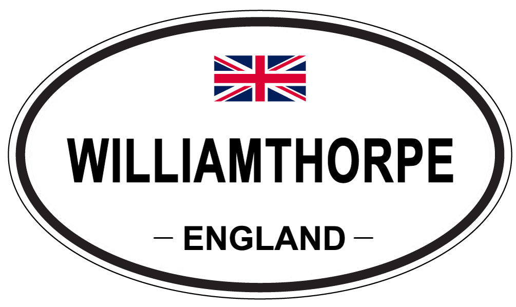 WILLIAMTHORPE, England - Oval Magnet
