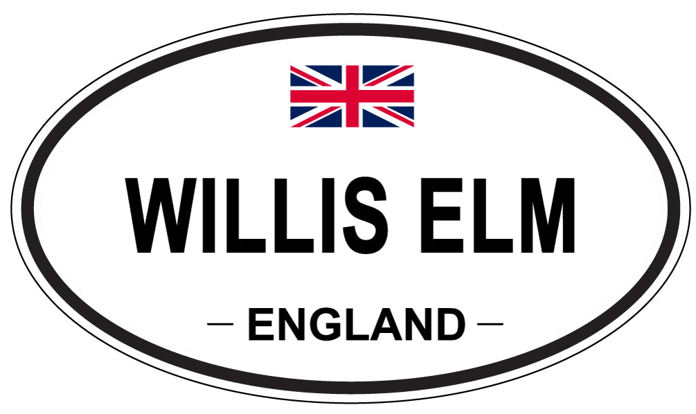 WILLIS ELM, England - Oval Magnet