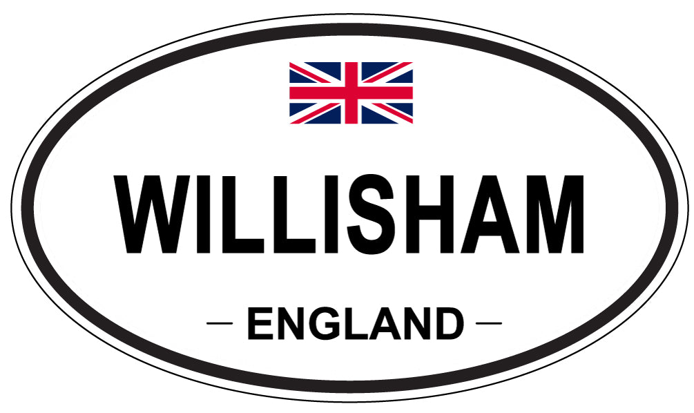 WILLISHAM, England - Oval Magnet