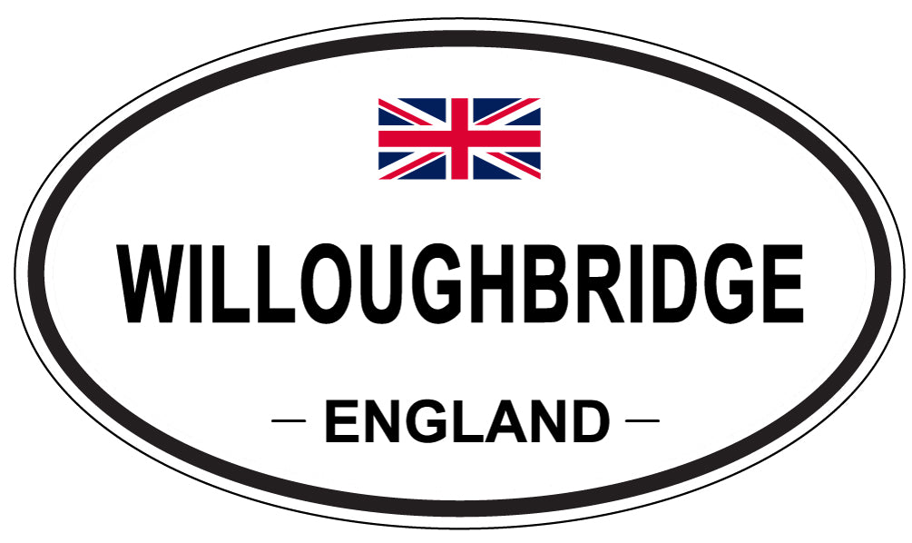 WILLOUGHBRIDGE, England - Oval Magnet