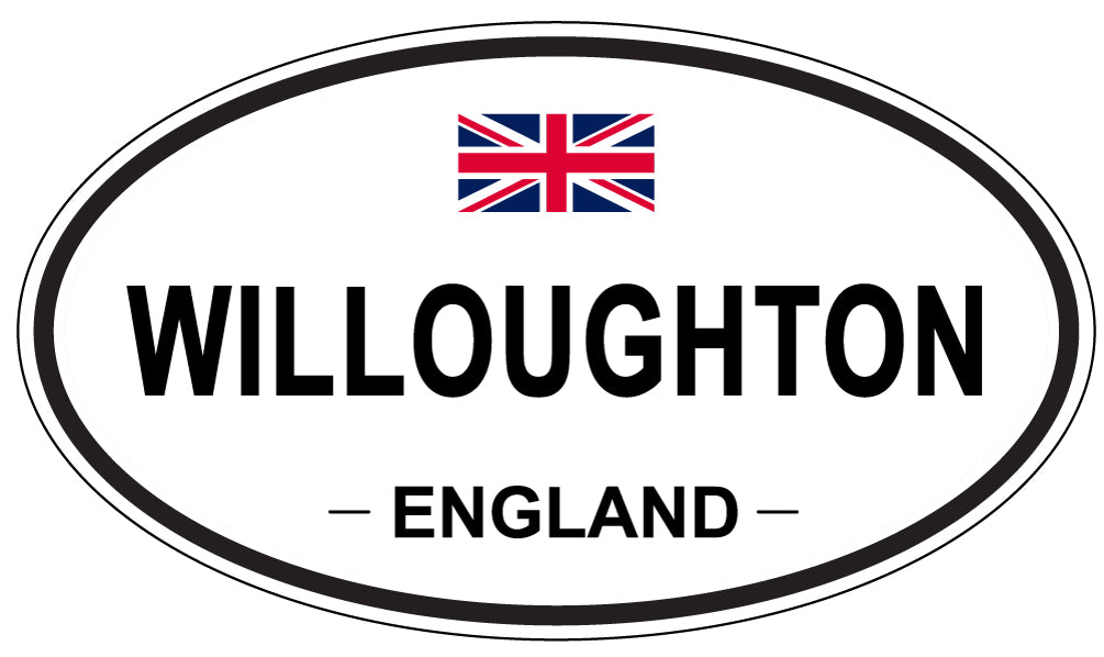 WILLOUGHTON, England - Oval Magnet