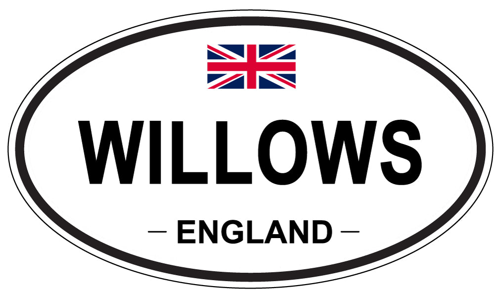 WILLOWS, England - Oval Magnet