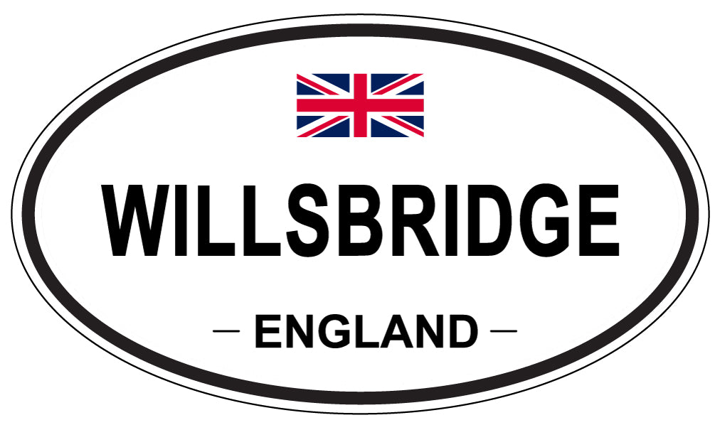 WILLSBRIDGE, England - Oval Magnet