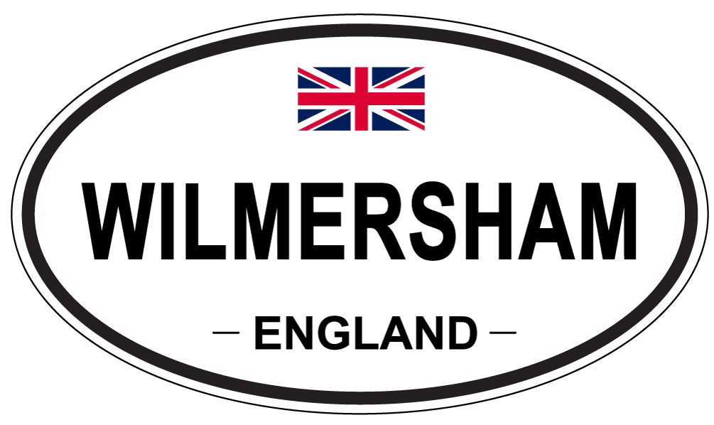 WILMERSHAM, England - Oval Magnet