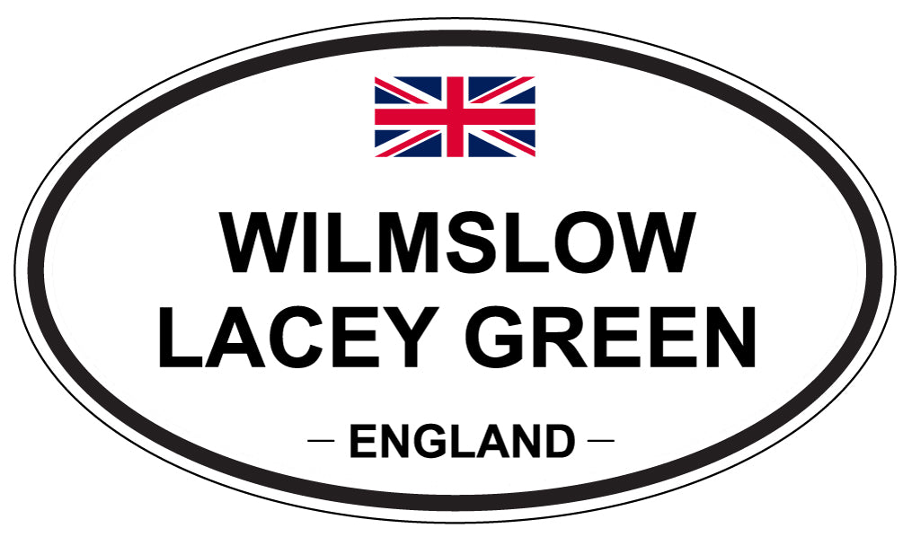 WILMSLOW LACEY GREEN, England - Oval Magnet