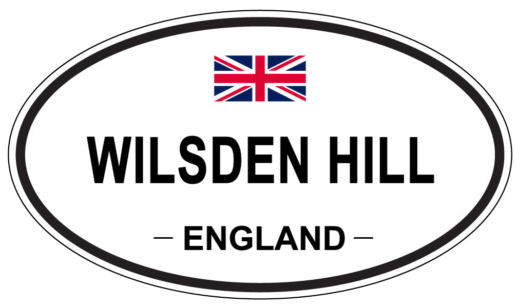 WILSDEN HILL, England - Oval Magnet