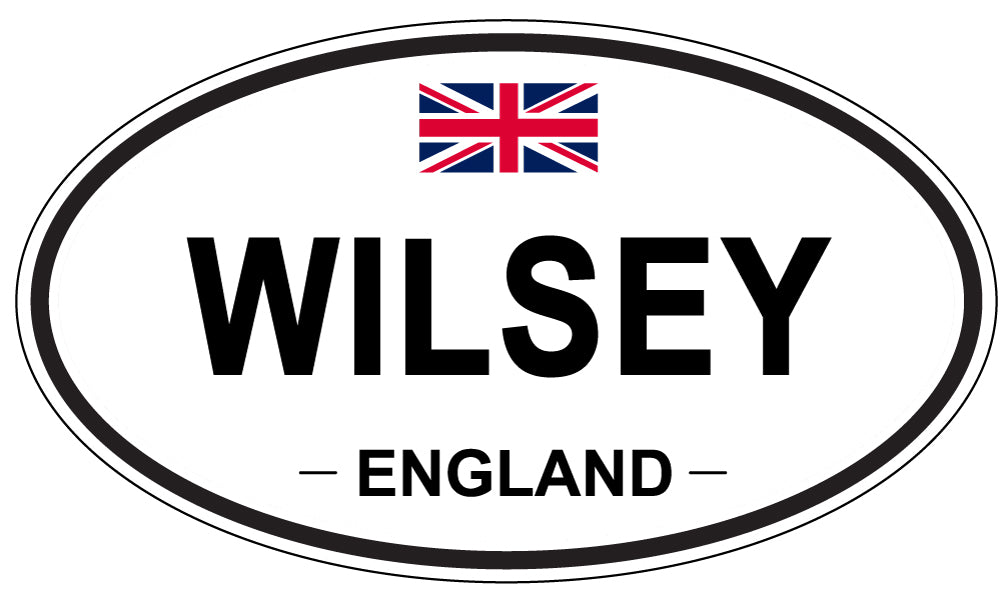 WILSEY, England - Oval Magnet