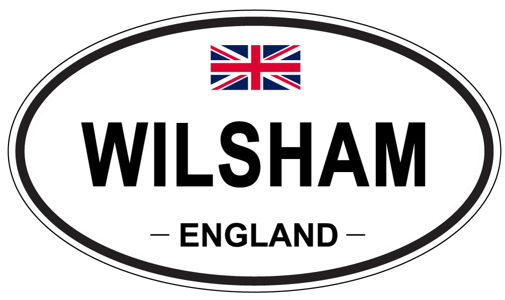 WILSHAM, England - Oval Magnet