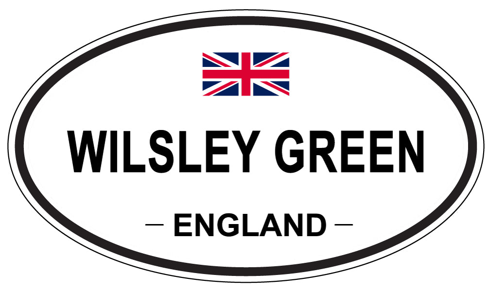 WILSLEY GREEN, England - Oval Magnet