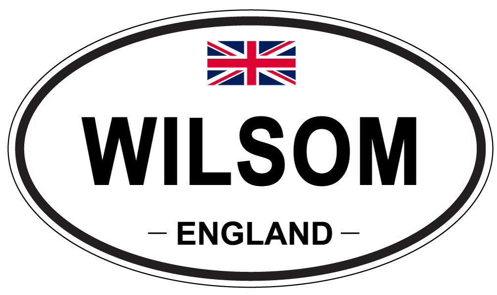 WILSOM, England - Oval Magnet