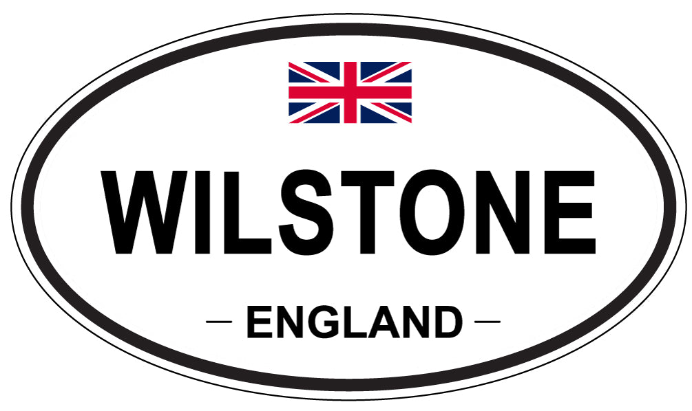 WILSTONE, England - Oval Magnet