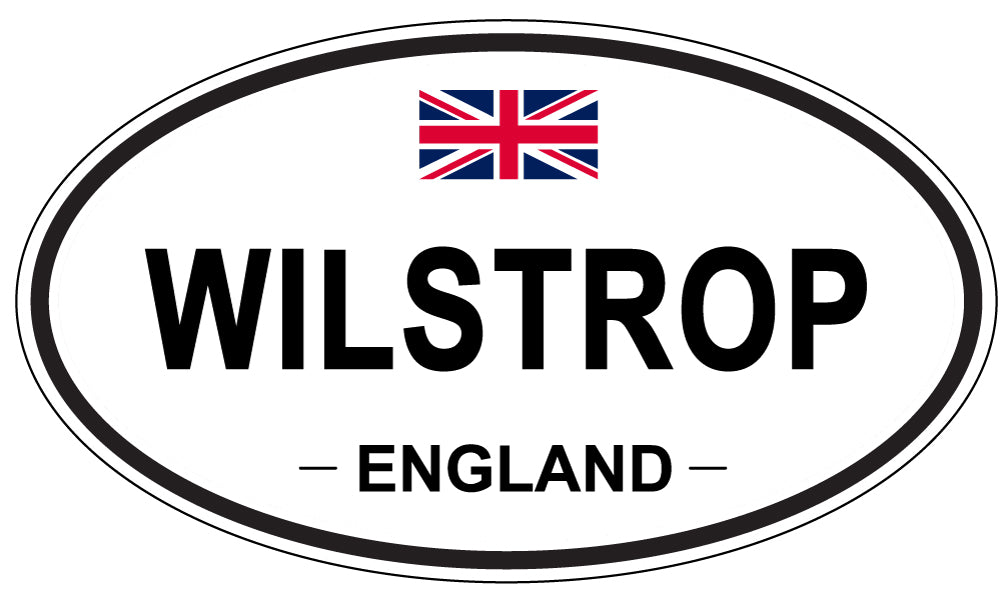 WILSTROP, England - Oval Magnet