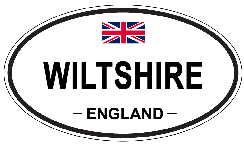 WILTSHIRE, England - Oval Magnet