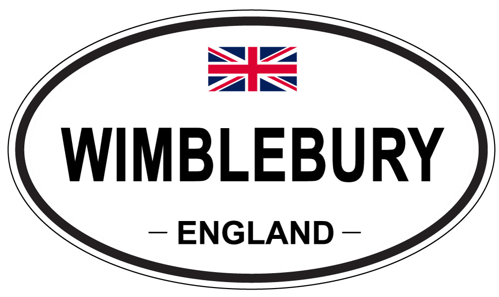WIMBLEBURY, England - Oval Magnet