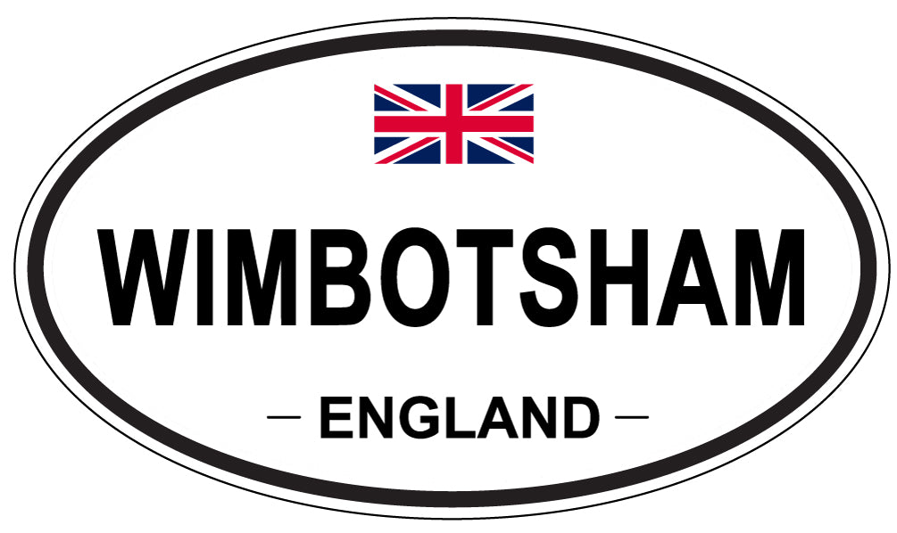 WIMBOTSHAM, England - Oval Magnet
