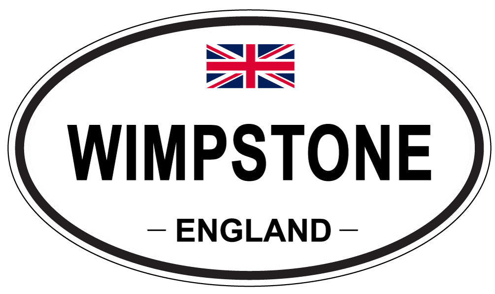 WIMPSTONE, England - Oval Magnet