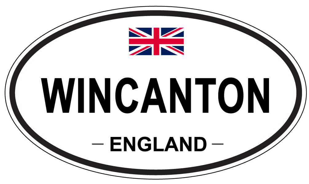 WINCANTON, England - Oval Magnet