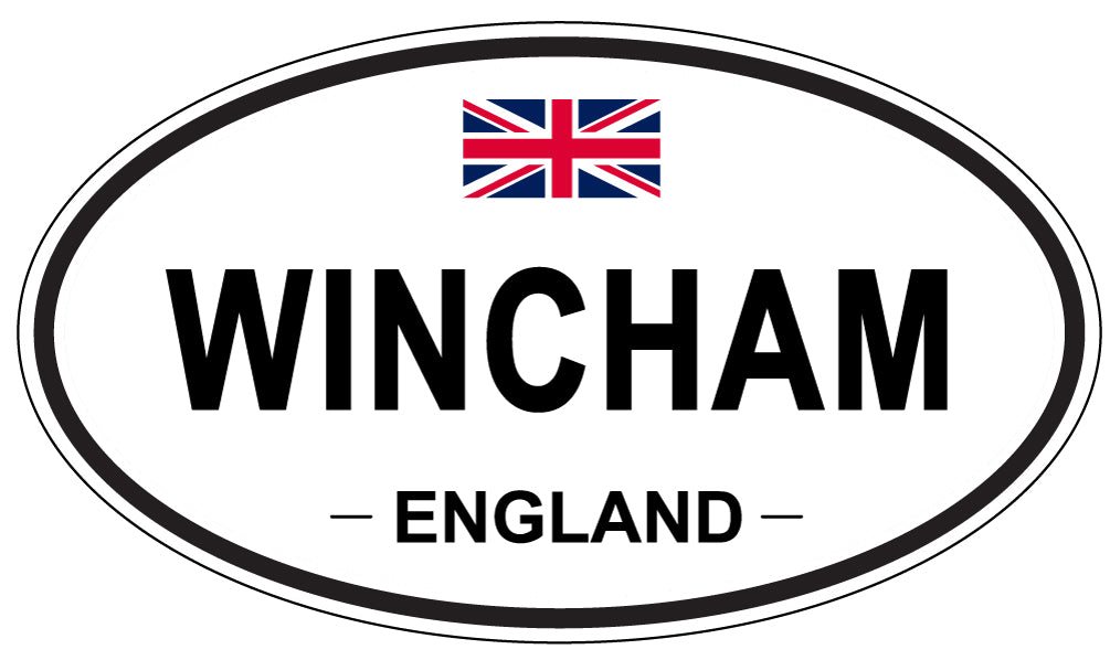 WINCHAM, England - Oval Magnet