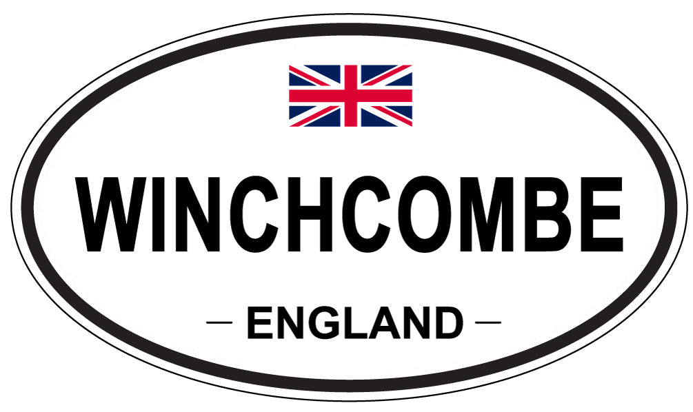 WINCHCOMBE, England - Oval Magnet