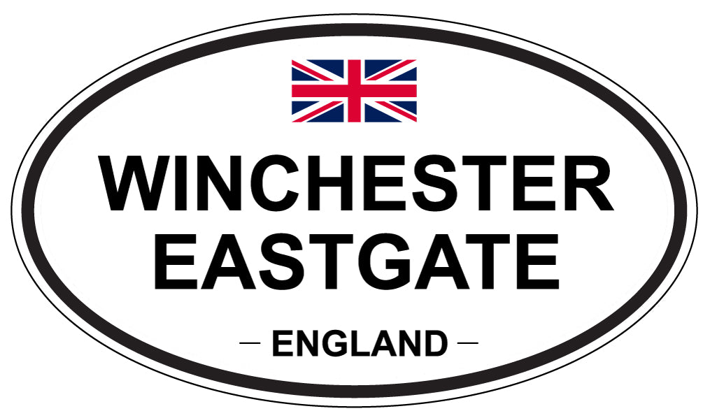 WINCHESTER EASTGATE, England - Oval Magnet