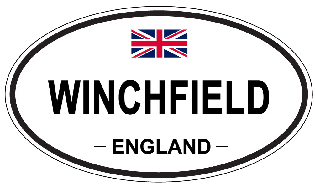 WINCHFIELD, England - Oval Magnet