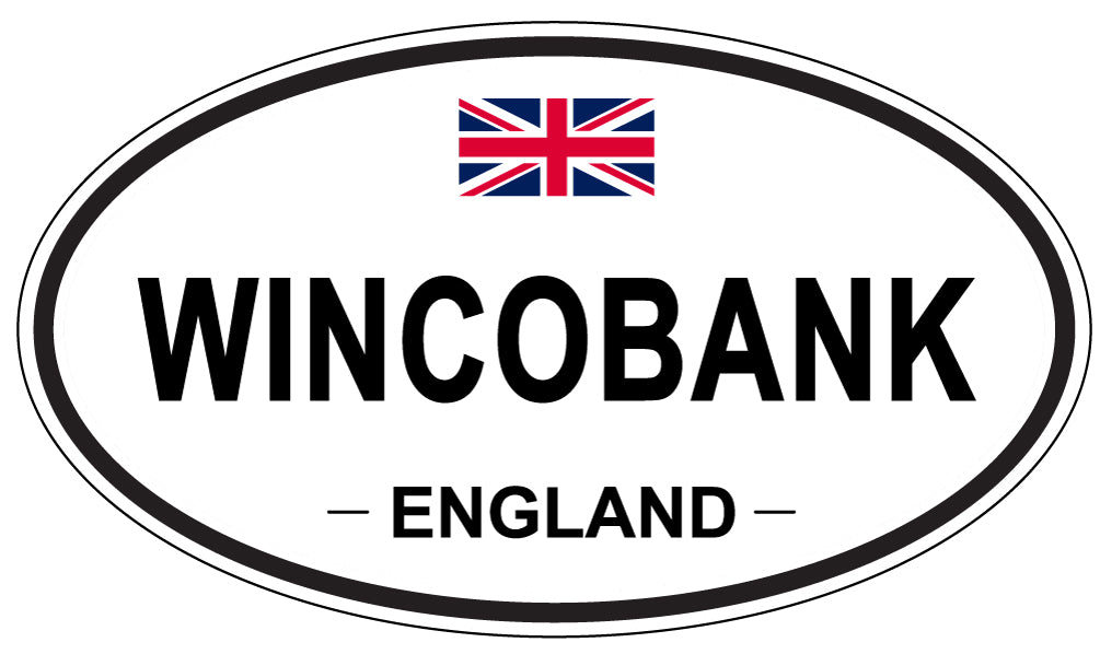 WINCOBANK, England - Oval Magnet