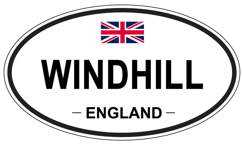 WINDHILL, England - Oval Magnet