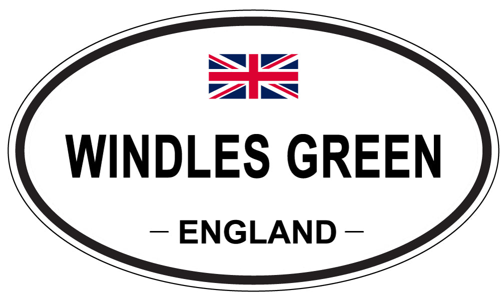 WINDLES GREEN, England - Oval Magnet