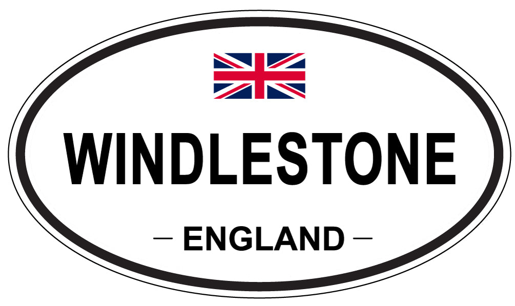WINDLESTONE, England - Oval Magnet