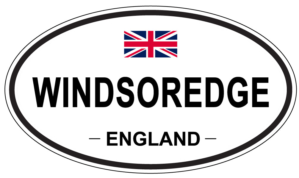 WINDSOREDGE, England - Oval Magnet