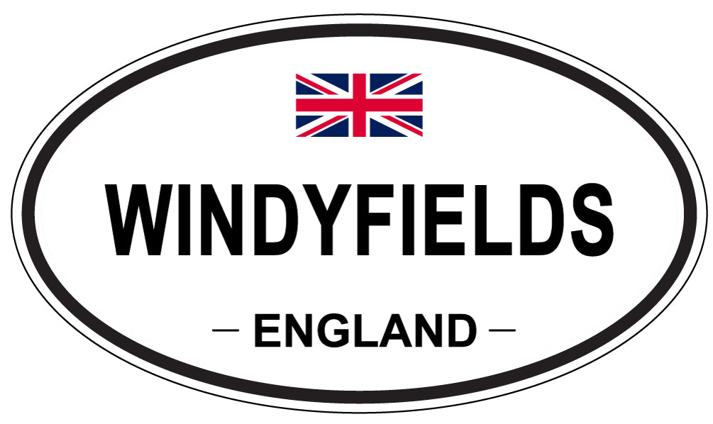 WINDYFIELDS, England - Oval Magnet