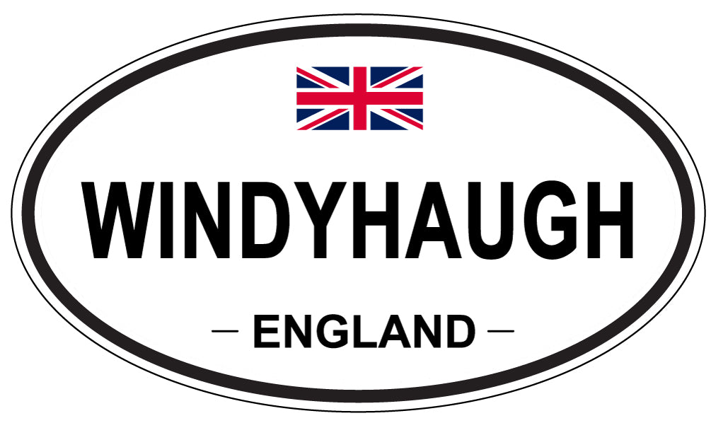 WINDYHAUGH, England - Oval Magnet