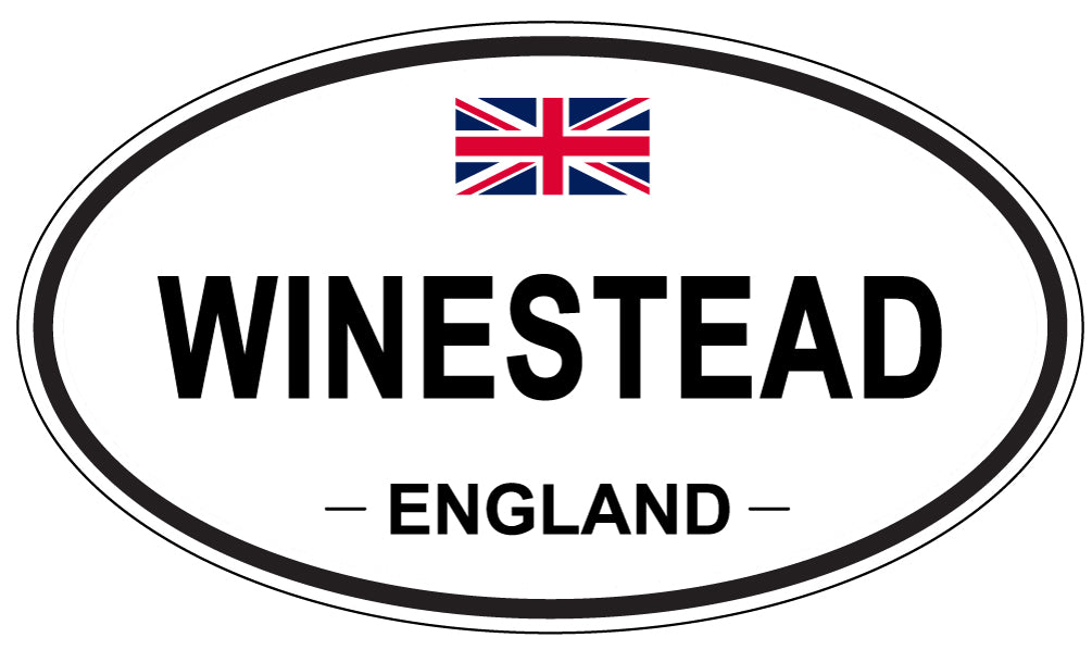 WINESTEAD, England - Oval Magnet