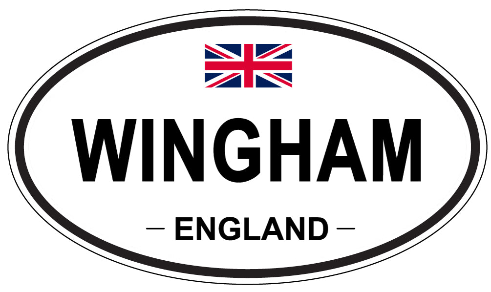 WINGHAM, England - Oval Magnet