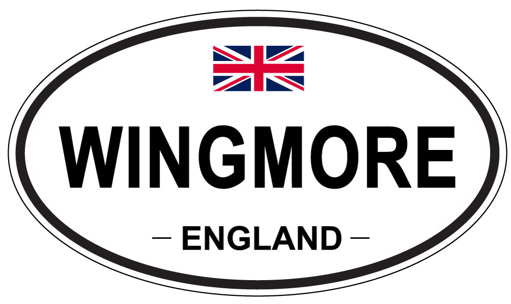 WINGMORE, England - Oval Magnet