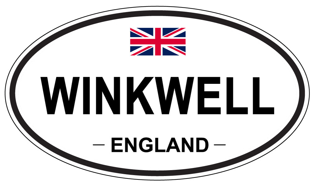 WINKWELL, England - Oval Magnet
