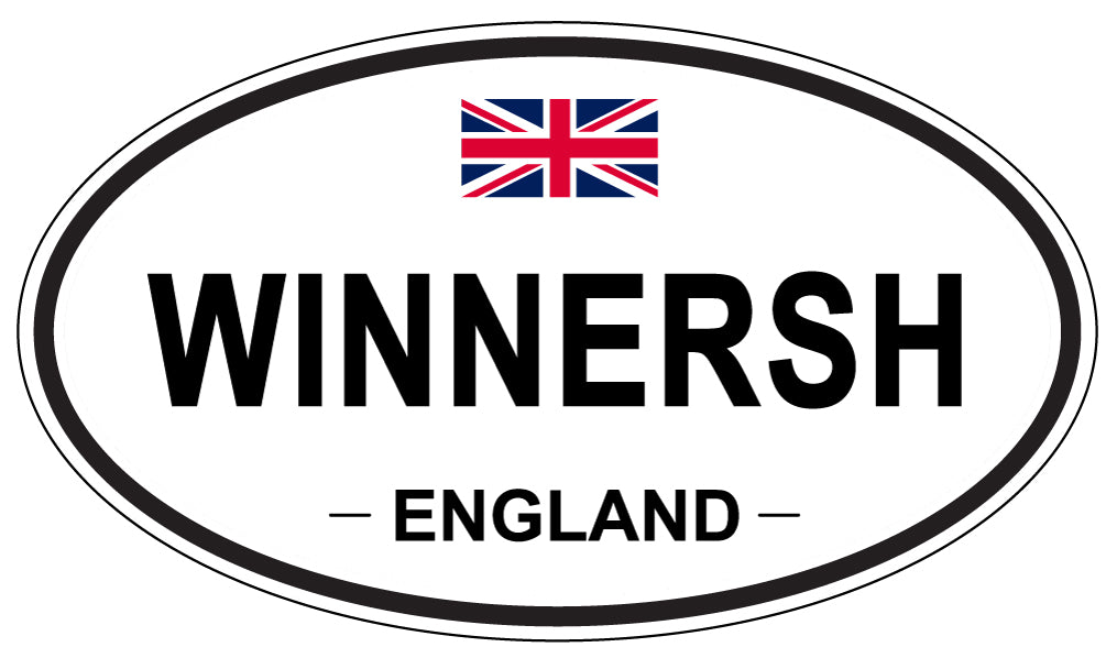 WINNERSH, England - Oval Magnet