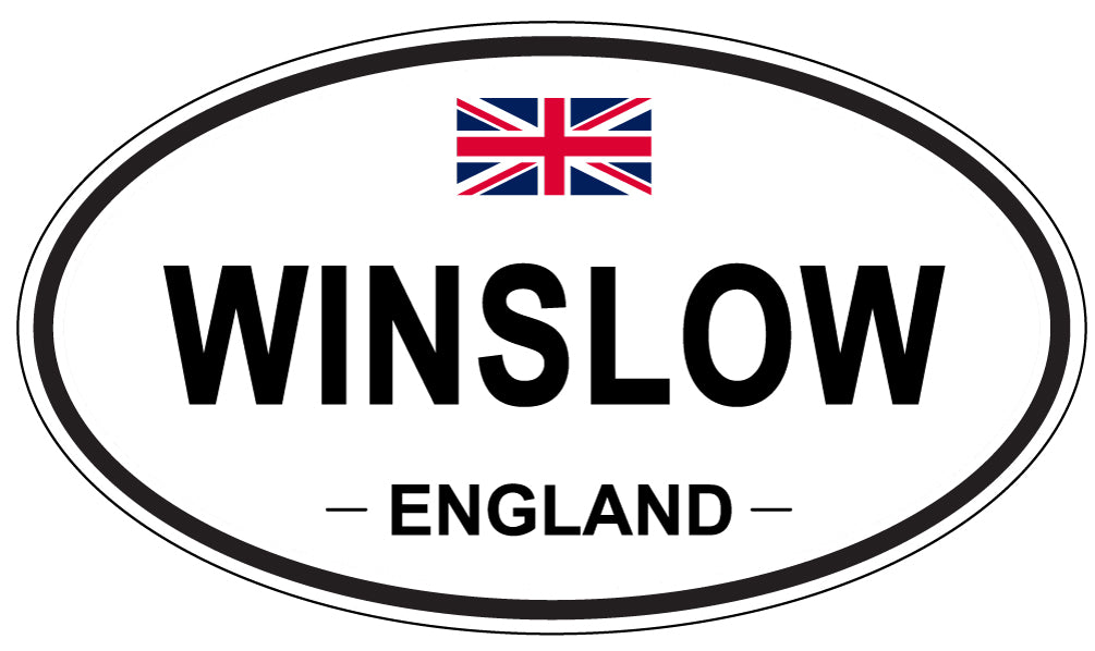 WINSLOW, England - Oval Magnet
