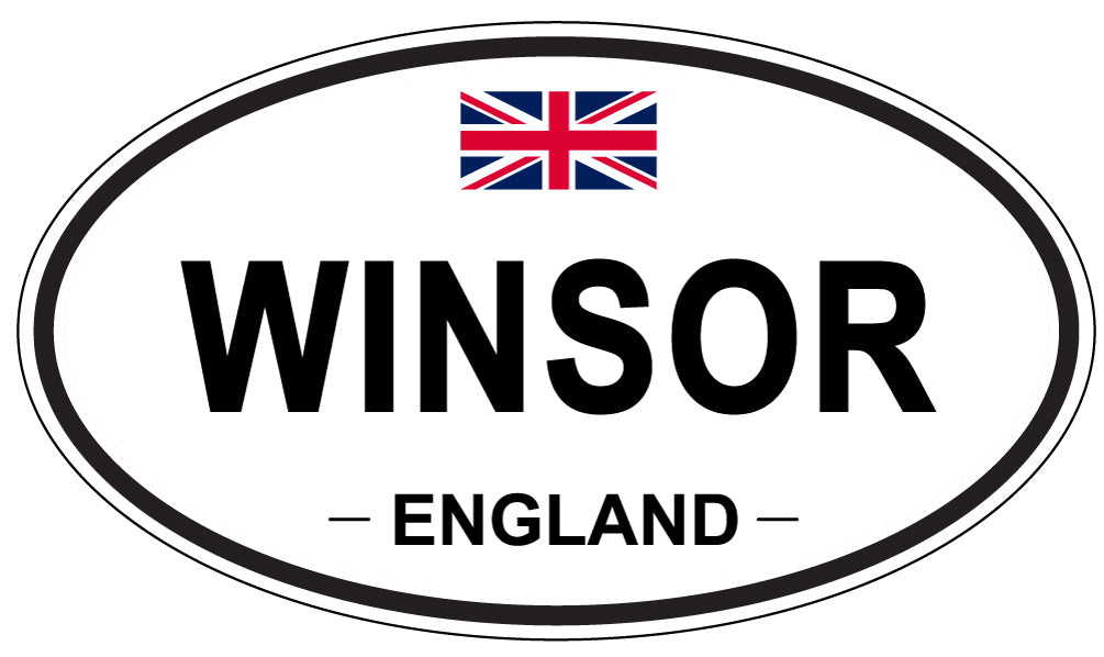 WINSOR, England - Oval Magnet