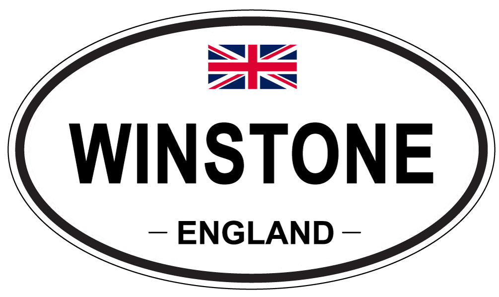 WINSTONE, England - Oval Magnet