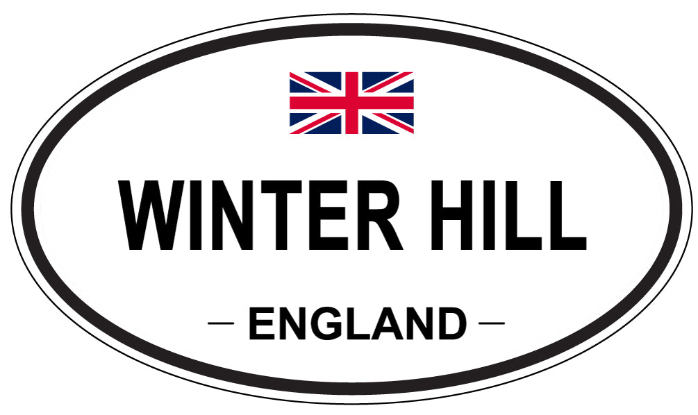 WINTER HILL, England - Oval Magnet