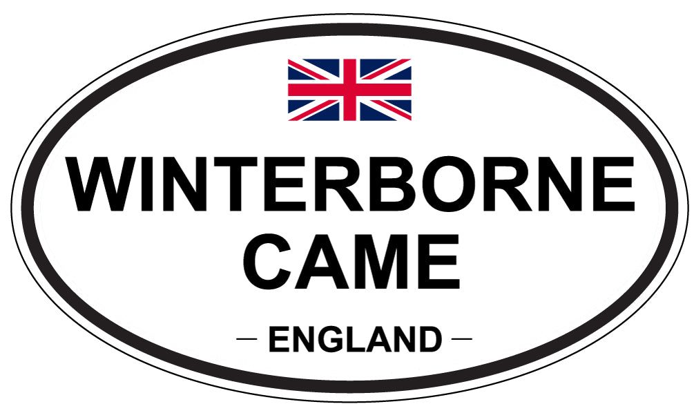 WINTERBORNE CAME, England - Oval Magnet
