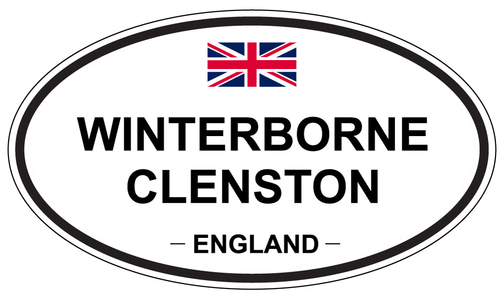WINTERBORNE CLENSTON, England - Oval Magnet