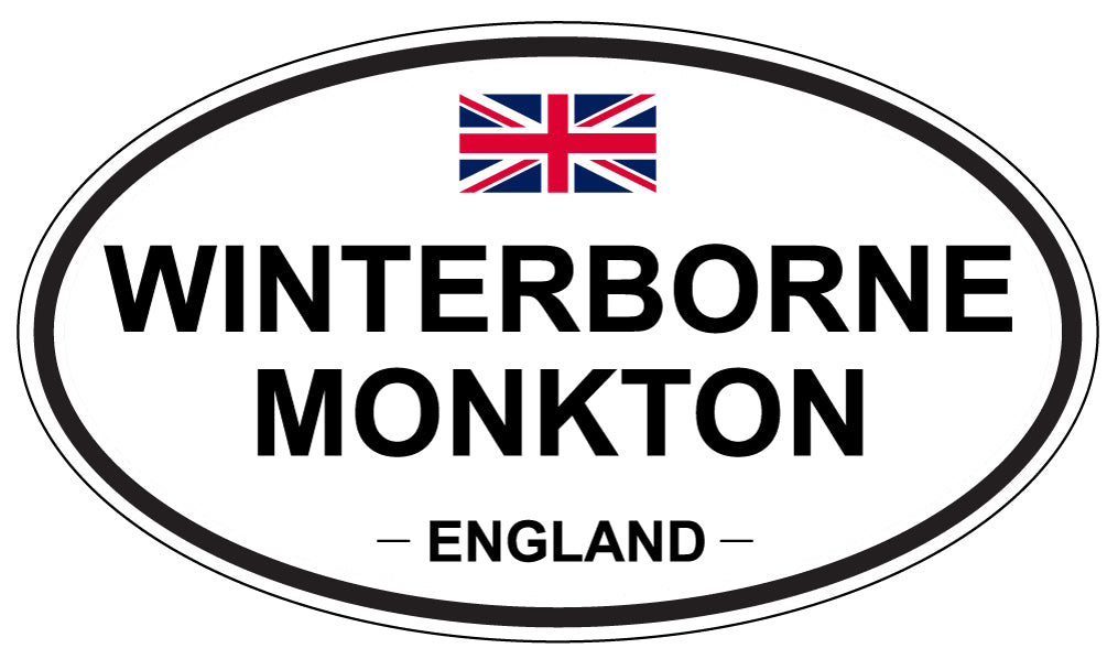 WINTERBORNE MONKTON, England - Oval Magnet