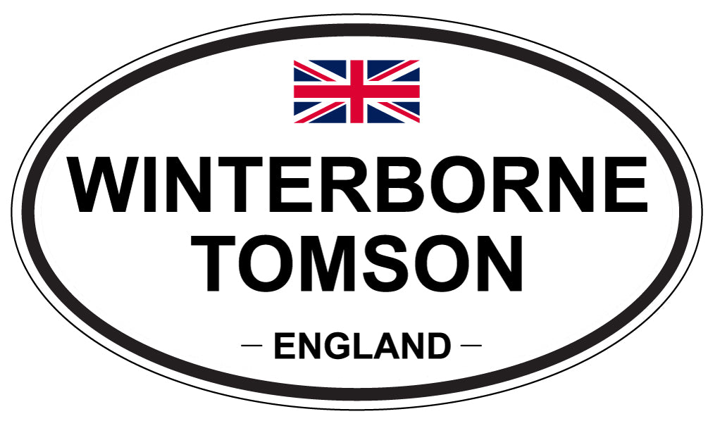 WINTERBORNE TOMSON, England - Oval Magnet