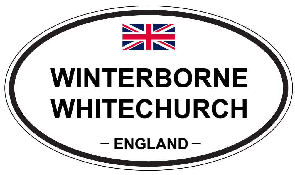 WINTERBORNE WHITECHURCH, England - Oval Magnet