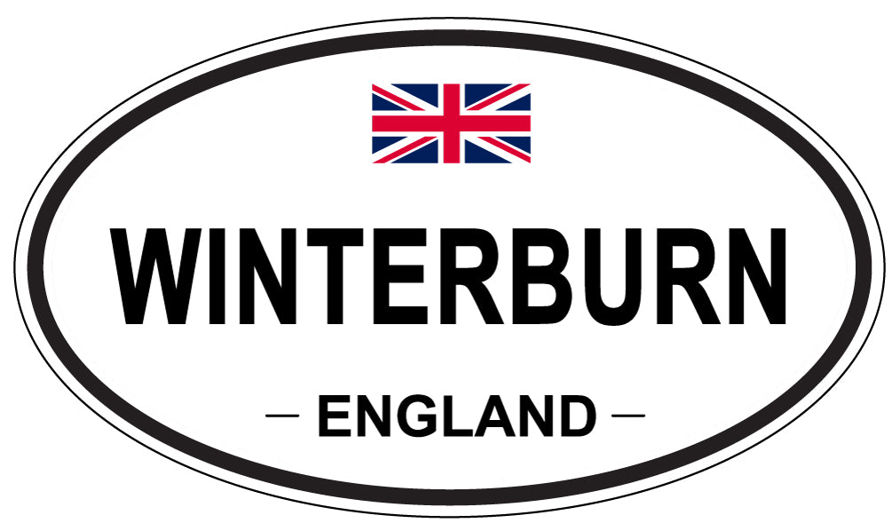 WINTERBURN, England - Oval Magnet