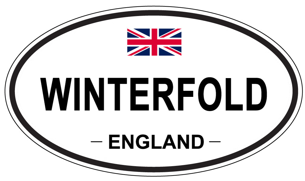 WINTERFOLD, England - Oval Magnet