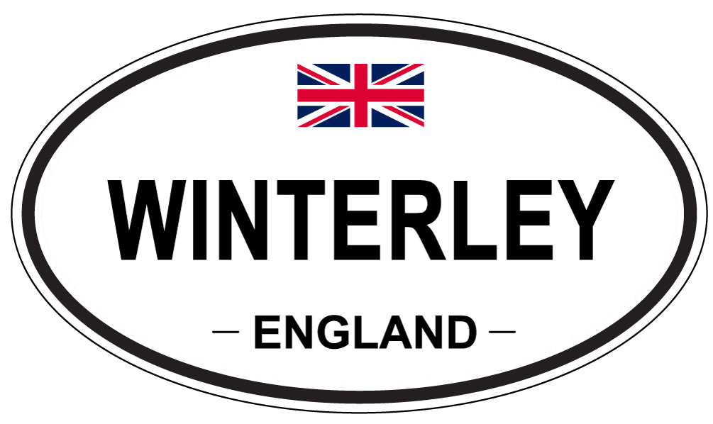 WINTERLEY, England - Oval Magnet