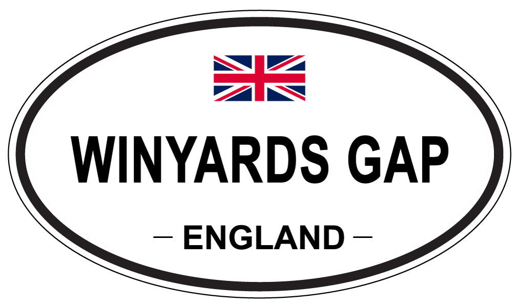 WINYARDS GAP, England - Oval Magnet